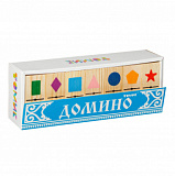 Домино (Лидер) (И-14-2, Геометрические фигуры, 28 эл., дерев.)