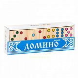 Домино (Лидер) (И-14-5, "Точки" 28 эл., дерев.)