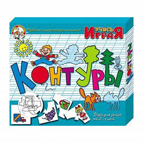 Игра обучающая Учись играя в ассорт. (48, Контуры)