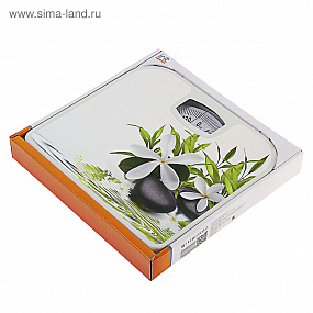 Весы напольные Irit IR-7312,мех.до 130кг,белые 2668345