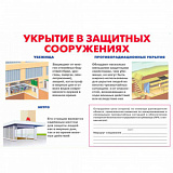 Комплект плакатов  ОБЖ (7+Я) (Уголок гражданской защиты 10шт 41*30)
