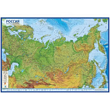 Карта настенная "Россия Физическая" 1:8,5М 101*70см лам.